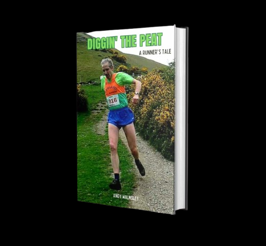 Diggin' The Peat! memoir cover - A Story of Passion, Perseverance, and Running